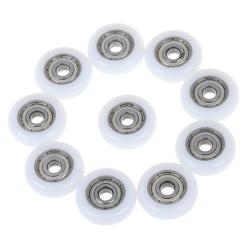 2/5/10pieces Sliding Shower Roller Wheel Plastic Door Replacement Roller Wheel Runner Diameter 23mm