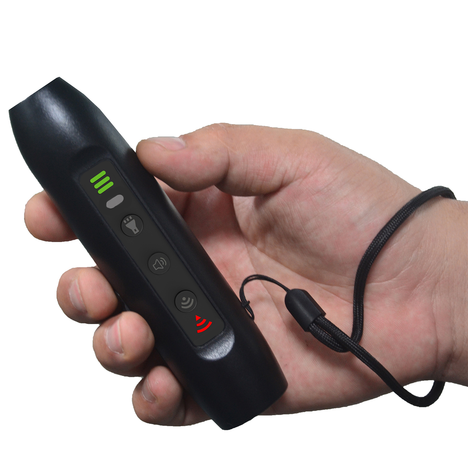Ultrasonic Dog Repeller Device  Pet Cat Repellent Device Anti Barking Device For Pet Dog Training USB Recharge With Flashlight