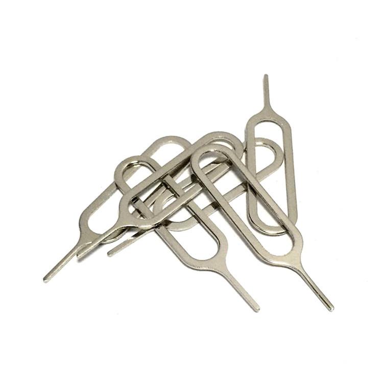  SIM Card Tray Removal Eject Pin Key Tool Stainless Steel Needle for iPhone 12 iPad Samsung For Huawei xiaomi