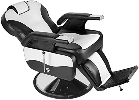 Hair Beauty Equipment Hydraulic Recline Barber Chair Salon Beauty Tattoo Profession Classic Salon Furniture(E), DNSS-0926 (Color:E)
