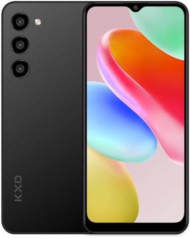 A09 Unlocked Android Phones, Android 12 Smartphones, 6.56" HD+, 4000mAh 10W Fast, Octa-Core 8GB+128GB/SD 256GB Smart Phone, 13MP+8MP, Face ID Unlock Phone, 4G Dual SIM Phone - Black